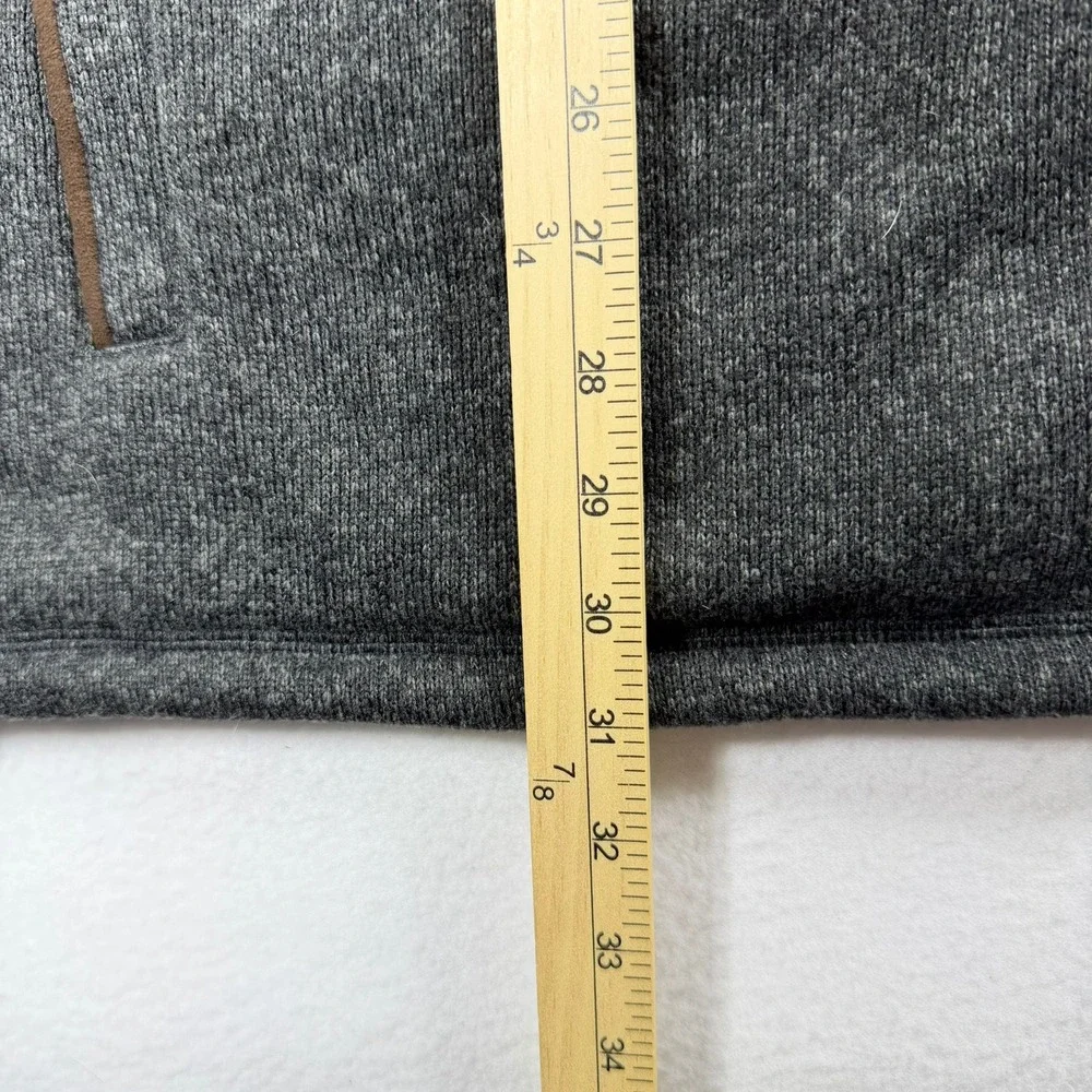 Polo Ralph Lauren Mens Gray Sweater Fleece Full Zip Vest Big & Tall 3XB 3TG